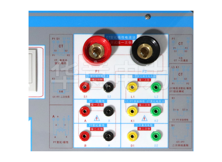 HYFA-103 互感器伏安特性綜合測試儀電流法按鈕測試區